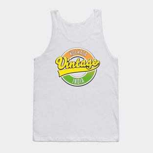 Kolkata vintage style logo Tank Top